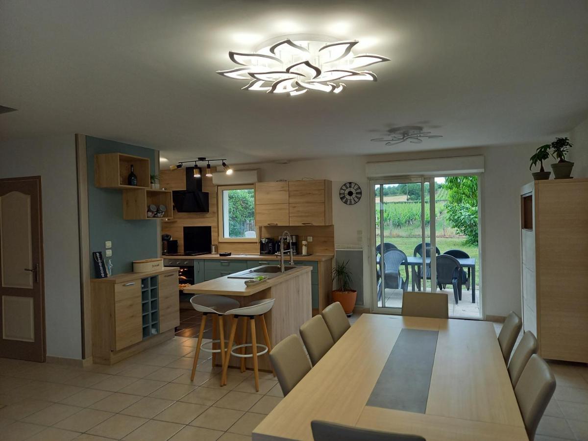 Hebergement Sarment Du Veron Chinon Villa Beaumont-en-Veron Ngoại thất bức ảnh