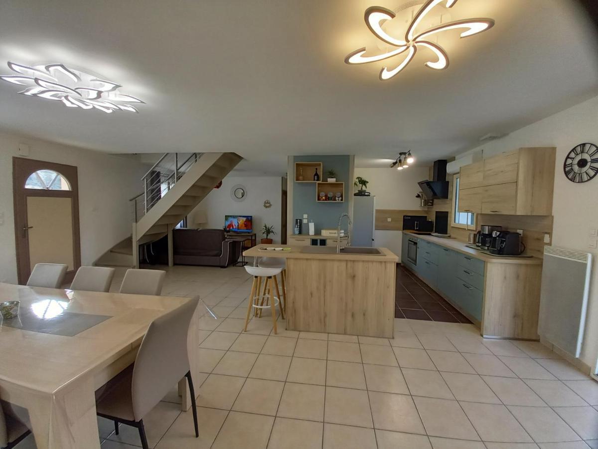Hebergement Sarment Du Veron Chinon Villa Beaumont-en-Veron Ngoại thất bức ảnh